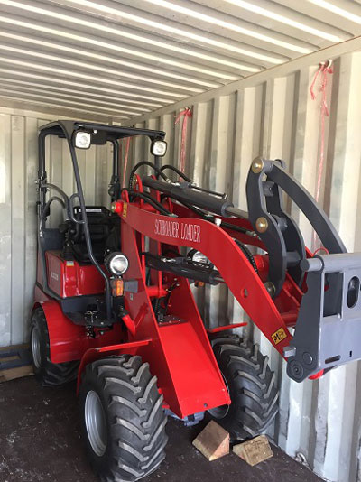 Mini Loaders to Romania 1